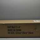 Bearwill Golf Mat 31mm, 5x4ft/5x5ft Golf Hitting Mats for Practice Outdoor Indoor, High-Elasticity Artificial Turf Mat for Garage Simulator Chipping Driving Training