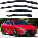 Window Visors Rain Guards for 2025 2026 Toyota Camry, Out-Channel Window Vent Wind Deflectors Visors Shades for 25 26 Camry LE SE XLE XSE