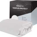 Tempur-Pedic TEMPUR-Protect Waterproof Mattress Protector, Full, White