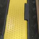 2 Channel 3 Pack Cable Protector Ramp Traffic Wire and Hose Ramp Cord Cover Heavy Duty Channels 11,000 lbs Load Capacity Cable Wire Ramps Speed Bump Driveway Cable Protective Cover