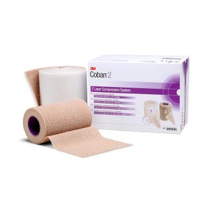 3M Coban 2 Two-Layer Compression System 2094XL, Extra Long, 4", 1 Kit/Carton 8 Carton/Case 4 In. x 3.8 Yd.