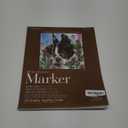 Strathmore Marker Paper Pad 6"X8"-50lb Smooth 24 Sheets -62497600 (24 Count (Pack of 1))