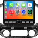 QLED Radio for Chevy Chevrolet Colorado GMC Canyon Upgrade for 2015 2016 2017 2018 2019 Non-Bose Models,Carbon Fiber Style,Touch Screen Stereo Replacement,Wireless carplay Android auto,4G Network