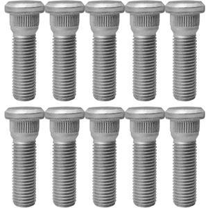 Wheel Studs M12x1.50 Lug Stud 49mm Bolt Compatible with Toyota 4Runner Avalon Camry Corolla Venza RAV4 Sienna Lexus ES300 GS450h IS250 IS350 RX350 tC 90942-02049 610-266 (10PCS)