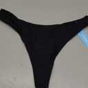 Yonique Women Thong Bikini Bottom Bathing Suit Bottom S