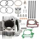 ECCPP Cylinder Piston Ring Gasket For Polaris Outlaw 90 2007-2016 Sportsman 90 2007-2016 Cylinder Piston Gasket Top End Kit 0453430 0455434