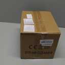 4.5BAR Handheld Steam Cleaner, 2500W Portable Steam Cleaner for Home for Car Kitchen Furniture Floors Cleaning, Tankless Design, 6-Speed Pressurized Steam Machine with 3 Brush Heads, Orange (White)