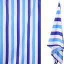 Microfiber Beach Towel & Waterproof Phone Pouch Case in a Gift Box. 71x39 Inch Extra Large Super Absorbent Lightweight Quick Dry Oversized Streaks Towel for Vacation Travel Pool. Style 2