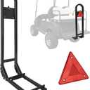 Universal Golf Cart Rear Seat Safety Grab Bar Compatible with Yamaha Club Car EZGO, Heavy Duty Golf Cart Back Seat Grab Bar Safety Hand Rail for Rear Seat Passenger