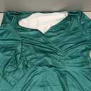 Midi Dress Green and Blue No Brand 2XL