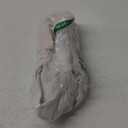 Awellife Farmhouse Shower Curtain Ruffle Linen Textured Boho Shower Curtain for Bathroom, Cream 36" W x 72" L