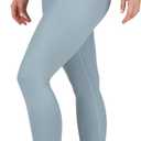 90 Degree By Reflex Womens Faux Leather Leggings Matte High Waisted High Shine Faux Leather Ankle Leggings (XXL)