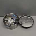 Cat Water Fountain Stainless Steel: Cat Fountain for Drinking - 88oz/2.6L Pet Water Fountain for Cats Indoor - Quiet Cats Water Bowl Dispenser - Pets Feeding & Watering Supplies - for Small Animals