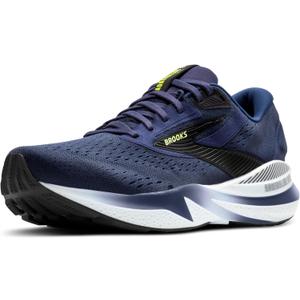 Brooks Mens Adrenaline GTS 24 Supportive Running Shoe (11.5 Wide, Peacoat/Black/Sharp Green)