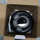 Upgraded Ultrasonic Retainer Cleaner Machine, 45kHz Ultrasonic Dentures Cleaner for Night Guards, Braces, Aligner, Toothbrush, Jewelry and More, 200ML Capacity, Black