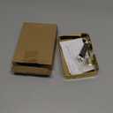 uxcell Soap Dish Holder Saver SUS304 Stainless Steel Wall Mounted Tray with Installation Kits Golden for Shower Bathroom Tub and Kitchen Sink