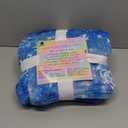 Wesan Glow in The Dark Galaxy Blanket Space Gifts for Kids Boys Girls Outer Space Planets Spaceships Astronomy Starry Sky Throw Birthday for 1-13 Year Teenage Teens Blue 50"x60"