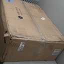 IRIS USA 5-Shelf Extra Heavy Duty Deep Plastic Storage Shelves, 1000lb Capacity, 75" H x 36" W x 24" D, Large Modular Shelving Unit Storage Organizer for Garage, Home, Warehouse & Gym, Rack - Black