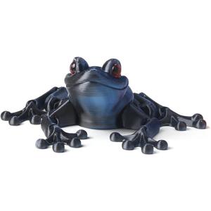 5 x Frog Toys 3D Printed - Realistic Jumping Frog Model with Movable Joints, STEM Educational Animal Toys, PLA Material, Science Classroom & Collectible Decor