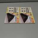 2 x BALEINE 12PCS Rug Tape, Double Sided Non Slip Rug Gripper for Hardwood Floors, Reusable Gripper Prevent Sliding, Washable Carpet Tape for Area Rugs (Rectangular)