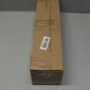 Warm Gold Curtain Rods for Windows,  Adjustable Length Heavy Duty 1" Diameter Brass Bronze Long Window Curtain Rod with Solid Metal Finials for Outdoor Farmhouse Bedroom Living Room, Warm Gold, 16"-150"|1 Pack