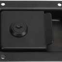 Trailer Shovel Door , Stylish Black Shovel Handle Heavy Duty Locking for Campers