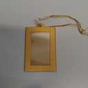 12pcs Christmas Vintage Metal Hanging Photo Frame Ornaments 2 x 3 Inch Reusable Small Vintage Photo Ornaments for Display Picture Xmas Frame Craft Kits for Family Christmas Tree Home Decor