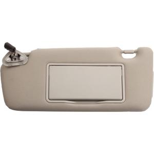 Dasbecan Left Driver Side Sun Visor Compatible with Subaru Outback Legacy 2005 2006 2007 2008 2009 Replaces# 92011AG55AOR
