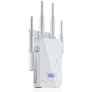 2026 WiFi Extender Internet Booster, 10000 Sq.ft Long Range Repeater Wireless Routers Amplifier, Mesh Wi-Fi 80% Faster | Broader Than Ever, Support More Network Devices at Home, 1-Tap Setup