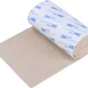 Felt Furniture Pads, Non Slip Self Adhesive Cuttable Felt Tape Beige Heavy Duty Felts Strip Roll for Protecting Hardwood Floors Chair Wall Protector (40 x 5 x 0.12 Inch)