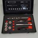 M10x1.5 Thread Repair Kit with 14mm Insert HSS Drill, Tap, Counterbore,Installation Driver,Stainless Steel Insert M10*1.5 * 14mm *10pcs