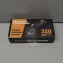 Cordless Electric Scissors: 4V Rechargeable Cardboard Cutter, 3 Blades, Safety Lock & LED Light, Box Cutter for Carton Carpet Plastic Fabric Leather(Yellow