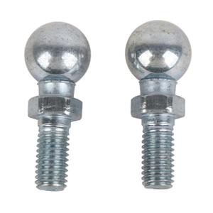 Ball Stud Bolt, M8 for Gas Struts Ball Ended Bonnet Hood Lift Support Iron Replacement Stud Fastener Wear Resistant Rustproof 2 Pcs Direct Fit OEM Standard