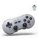 8Bitdo SN30 Pro Bluetooth Controller, Hall Effect Joystick Update, Compatible with Switch, PC, macOS, Android, Steam Deck & Raspberry Pi (Gray)