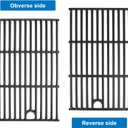 Charbroil 463448021 Parts Grill Grate for Charbroil Performance 5 Burner Gas Grill Replacement Part Cast Iron Cooking Grate for Charbroil 463449021 463466522 463455021 463451022 5-Burner Gas Grill