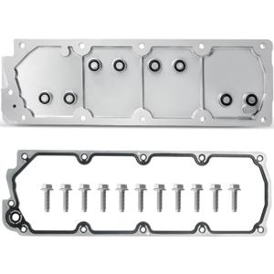 LS Gen 4 (IV) Valley Cover Plate Kit Non AFM DOD Block Off Plate Compatible with Chevy Silverado Express Tahoe Suburban Trailblazer GMC Sierra Savana Yukon Cadillac Escalade H3 Replace 12598832