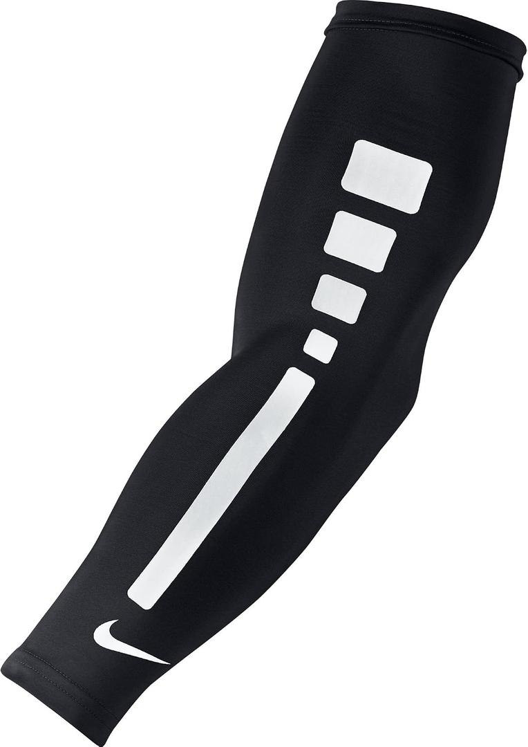 Nike Pro Elite Sleeves Black/White Size Small/Medium (Black, S)