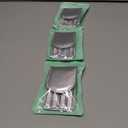 3 x Eyebrow Tweezer Set, 4 Pcs Professional Stainless Steel Tweezers for Women, Precision Tweezer for Facial Hair, Splinter and Ingrown Hair RemovalBright silver