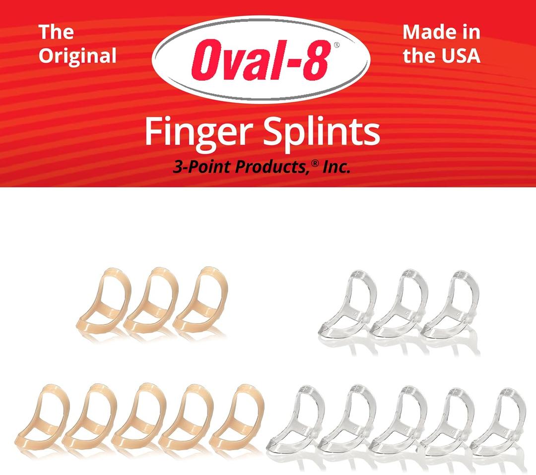 3-Point Products Oval-8 Multi-Size Pack of 3 Sizes 6, 7, 8