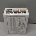 Super Money Guns Paper Playing Spary Money Gun Make it Rain Toy Gun, Handheld Cash Gun Fake Bill Dispenser Money Shooter Toy(Metallic Gold)