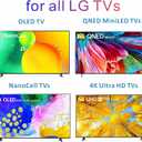 for LG TV Remote Control Replacement, for All lg Universal Remote Control para tv 2025-2015, Infared remoto, No Voice or Pointer (Not Original, Not OEM)