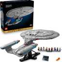 LEGO Icons Star Trek: U.S.S. Enterprise NCC-1701-D Collectible Building Sets for Adults - Room or Office Decor for Men & Women, Ages 18+ - Star Trek Gifts for Fans - 10356