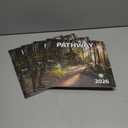 4 x 2026 Wall Calendar,Calendar 2026, November 2025 - December 2026, Wall Calendar Pathways, 12" x 24" Opened,Full Page Months Thick & Sturdy Paper for Calendar Organizing & Planning