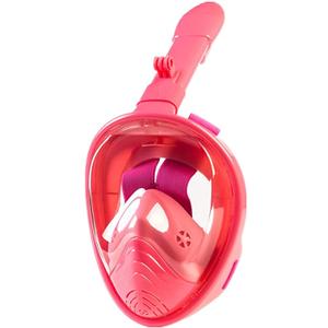 GeRRiT Diving Mask Diving Masks Swimming Full Face Snorkeling Mask Kids Underwater Scuba Anti Fog Snorkel Diving Mask Set Equipment for Boys Girls, Pink 1