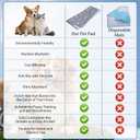 Puppy Pads with Pheromones, Washable Puppy Pee Pads for Dogs,Reusable Puppy Pads Washable for Dogs & Cats, Washable,Durable Leak-Proof & Anti-Slip Pet Training Pads for Home & Trave(M,Gray)