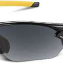 BEACOOL Polarized Sports Sunglasses for Men Women Youth Baseball Cycling Running Driving Fishing Golf Motorcycle TAC Glasses (Yellow)