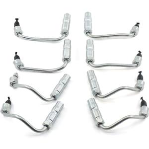 97188720 Fuel Injector Lines Set 8PCS Compatible with 2001-2004 Chevy Chevrolet Silverado 2500HD 3500/ GMC Sierra 2500HD 3500 6.6L LB7 Duramax Diesel 904-126 904-127 904-128 904-129