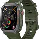 Military GPS Smart Watch for Men Pressure/Altitude/Compass,Fitness Smart Watch for Android Phones and iPhone,Outdoor Waterproof Fitness Tracker with Blood Oxygen/Heart Rate/Sleep/100+ Sport Modes