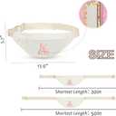 2 x MAXTOP Large Crossbody Fanny Pack with 4-Zipper Pockets,Gifts for Enjoy Sports Festival Workout Traveling Running Casual Hands-Free Wallets Waist Pack Phone Bag Carrying All Phones