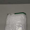 YISURE Split Shower Curtain for Transfer Benches, No Hooks Needed Polyester Shower Curtain with Two 11x11.8-Separated-Away Slits at Bottom, Water Resistant White Large 80x80 inches